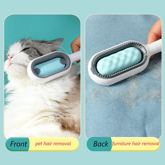 Double Sided Hair Removal Brushes for Cat Dog